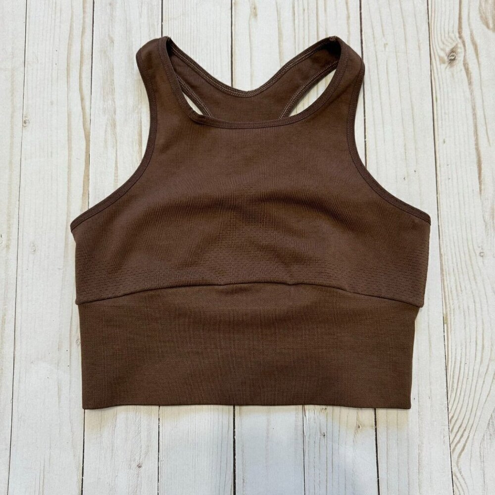 Free People‎ Movement Every Single Time Bra Racerback Style Brown Size XS/S